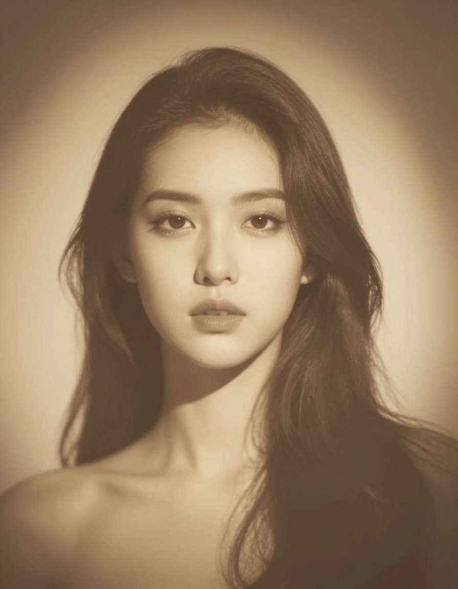 Familieportrett i studioet